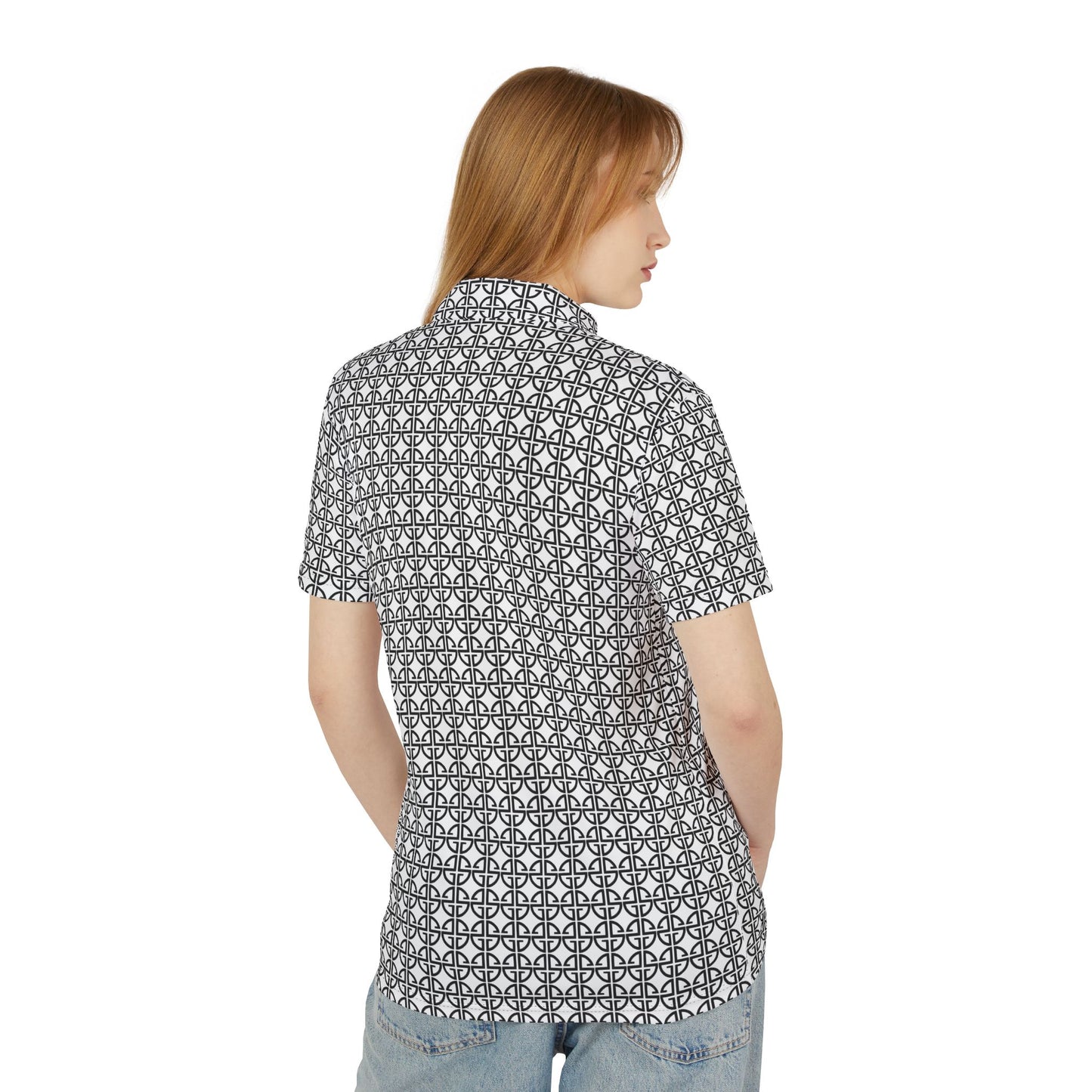 Scott Strong Omni-Print Unisex Polo Shirt