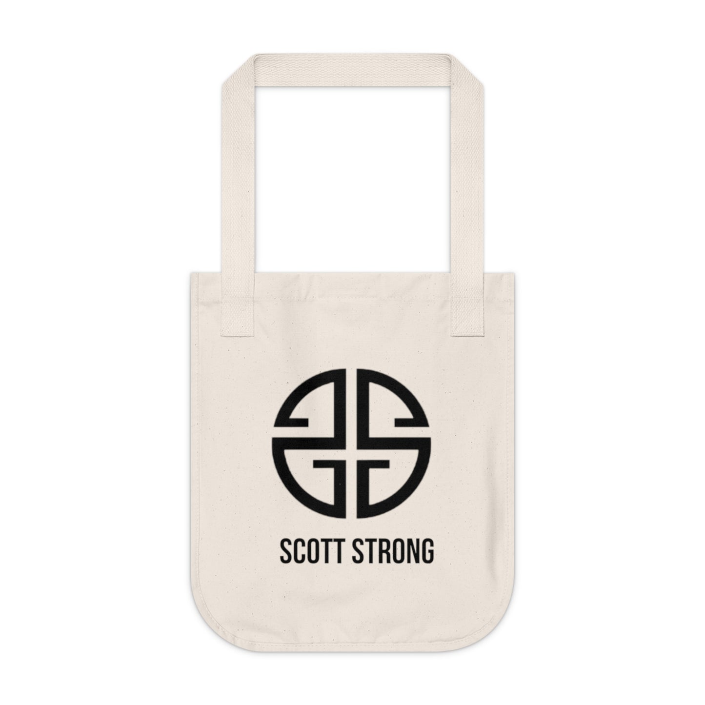 Scott Strong Organic Canvas Tote Bag