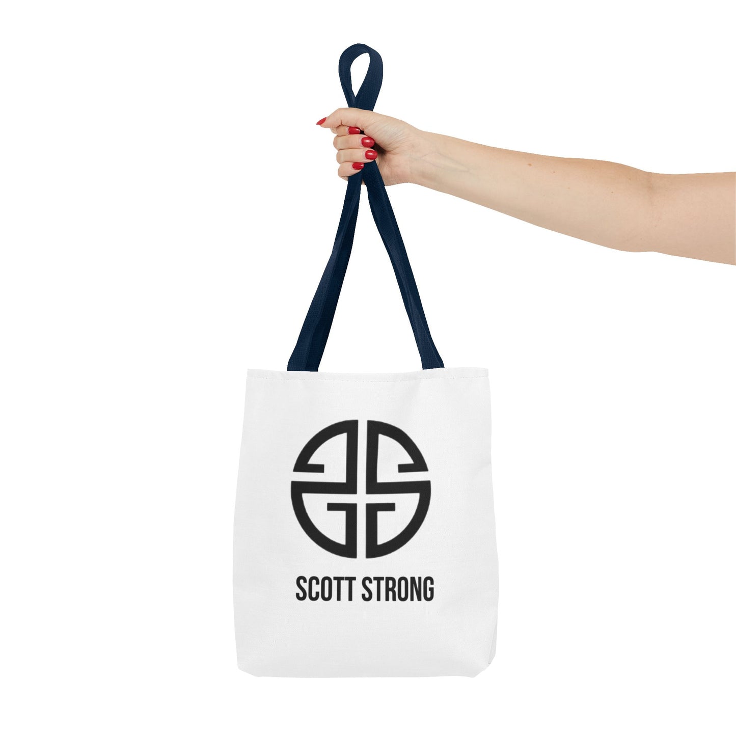 Scott Strong Verve Tote Bag (White)