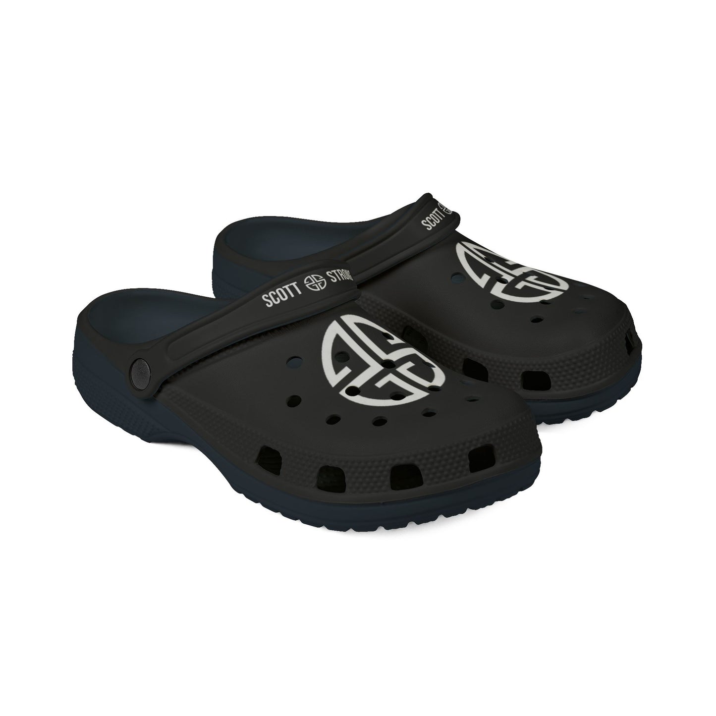 Scott Strong Crocs (Black/White)