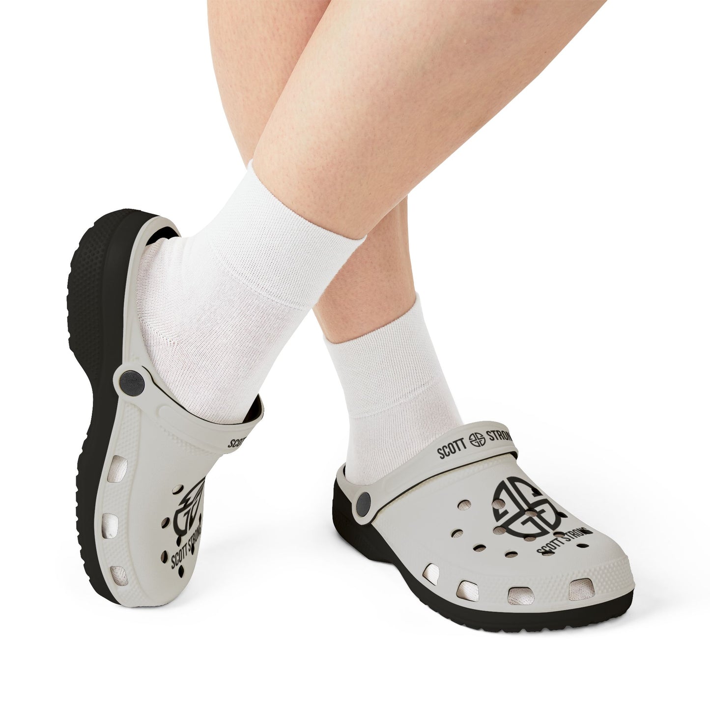 Scott Strong Crocs (White/Black)