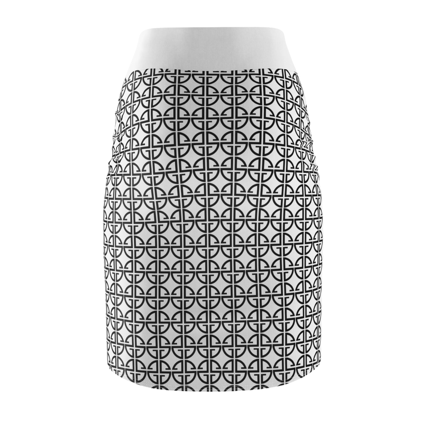 Scott Strong Omni-Print Pencil Skirt
