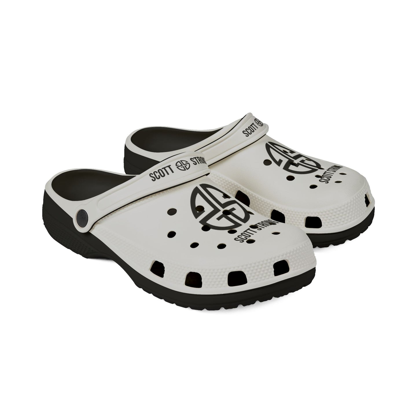 Scott Strong Crocs (White/Black)