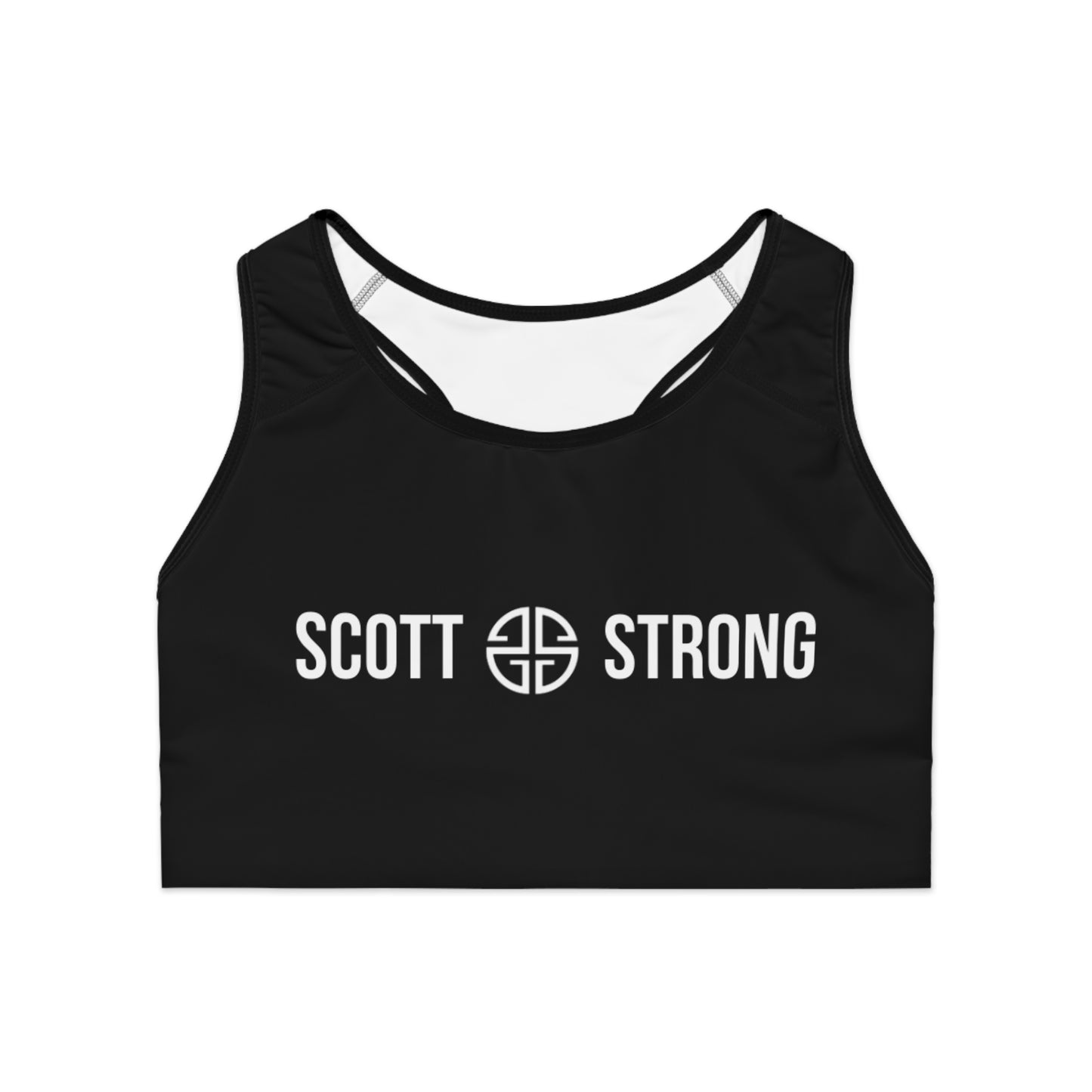 Scott Strong Signature Luxe Sports Bra (Black)