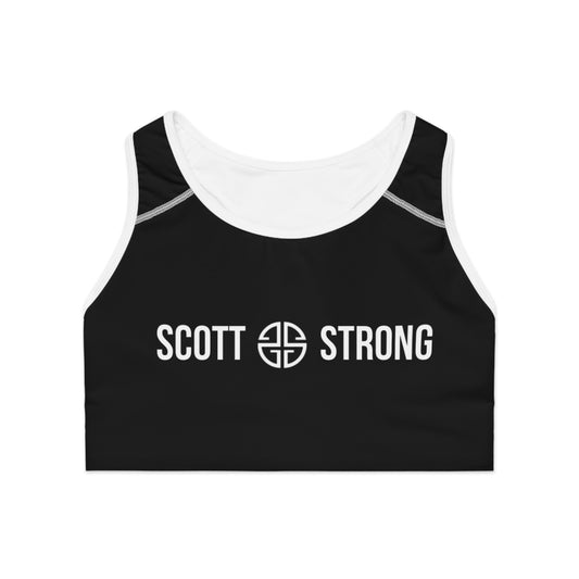 Scott Strong Signature Luxe Sports Bra (Black)
