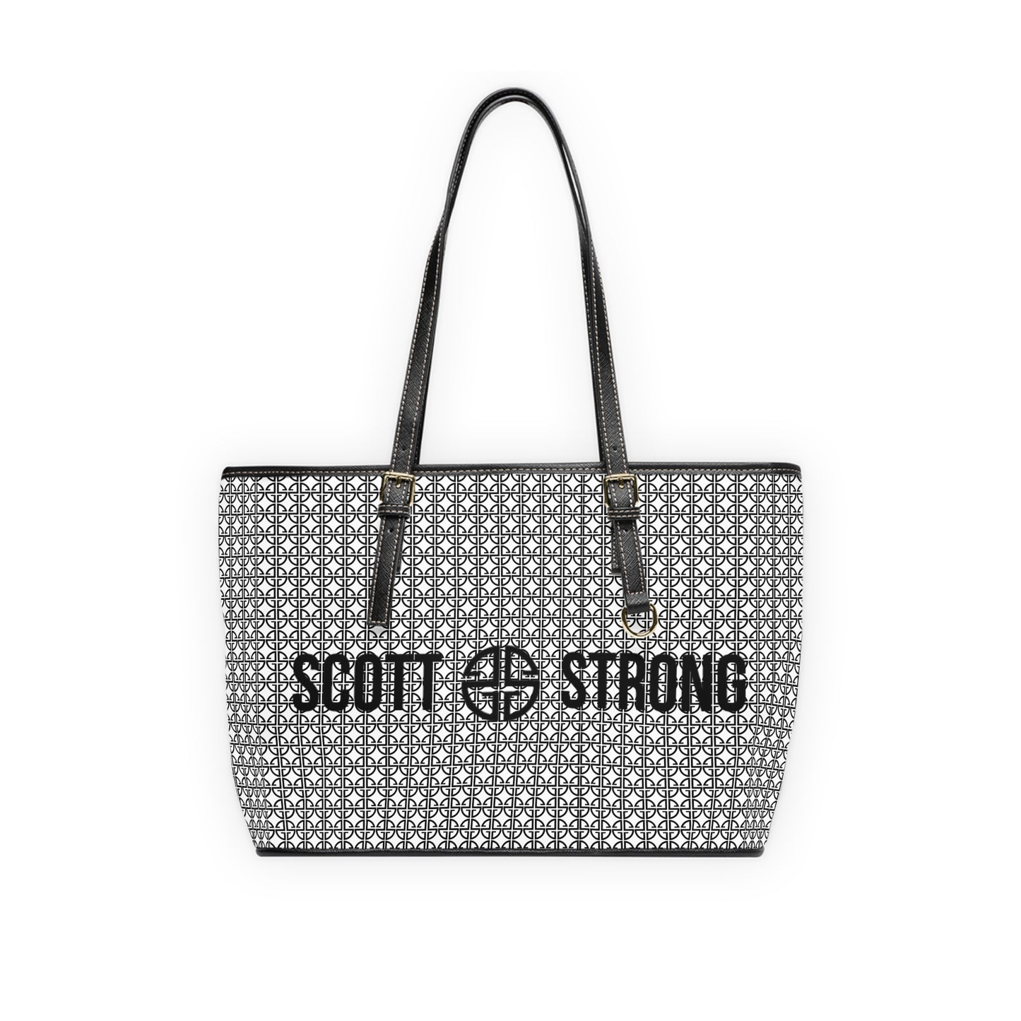 Scott Strong Omni-Print Vegan Leather Shoulder Bag