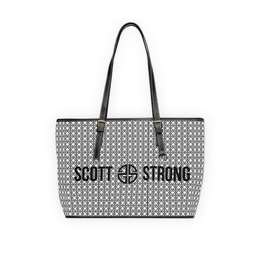 Scott Strong Omni-Print Vegan Leather Shoulder Bag