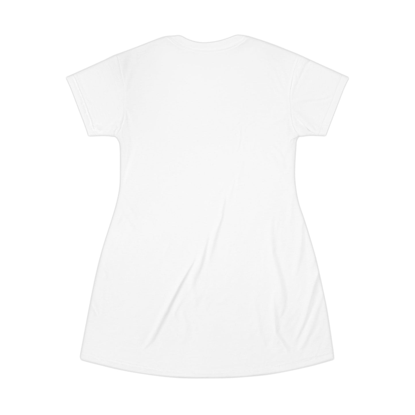 Scott Strong Bleeding Heart T-Shirt Dress (White)