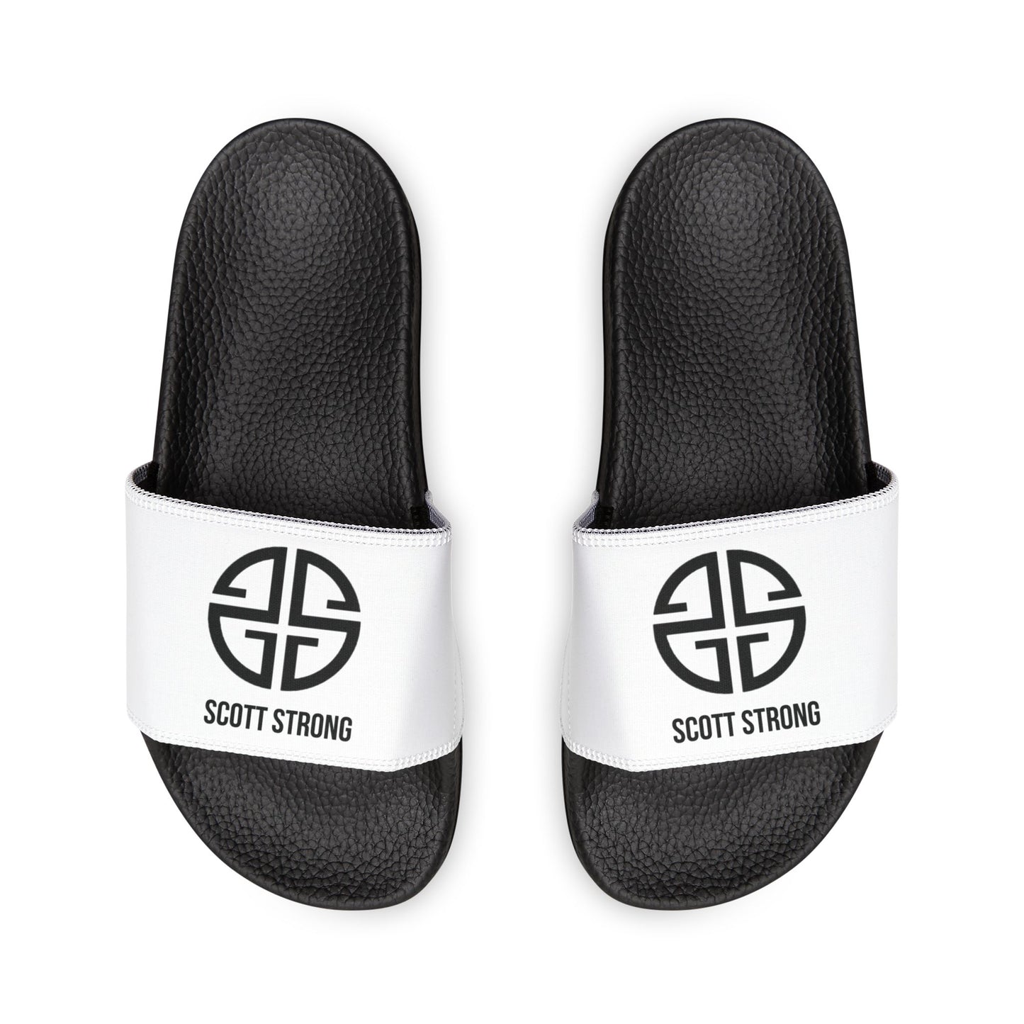 Scott Strong Women's Luxe Beach Slides (White)