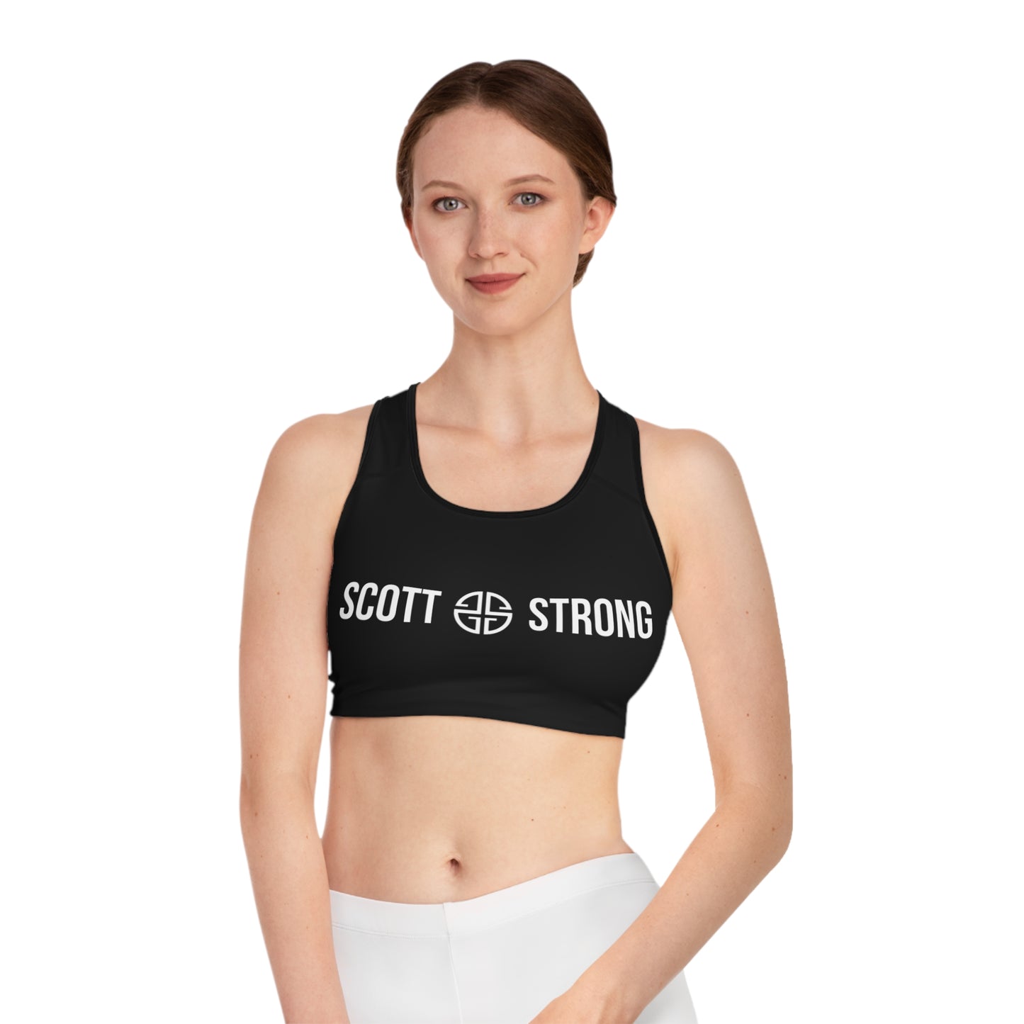 Scott Strong Signature Luxe Sports Bra (Black)
