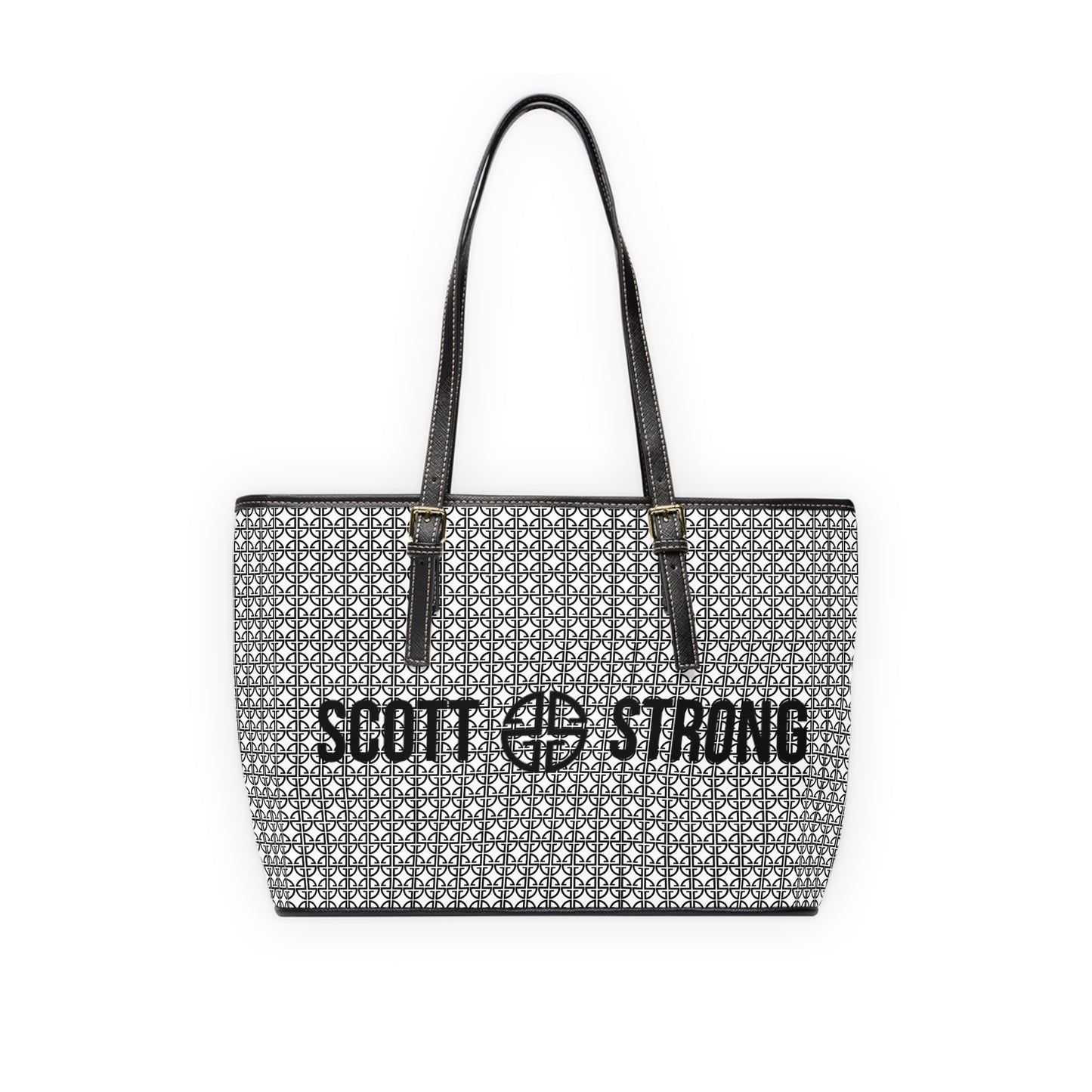 Scott Strong Omni-Print Vegan Leather Shoulder Bag