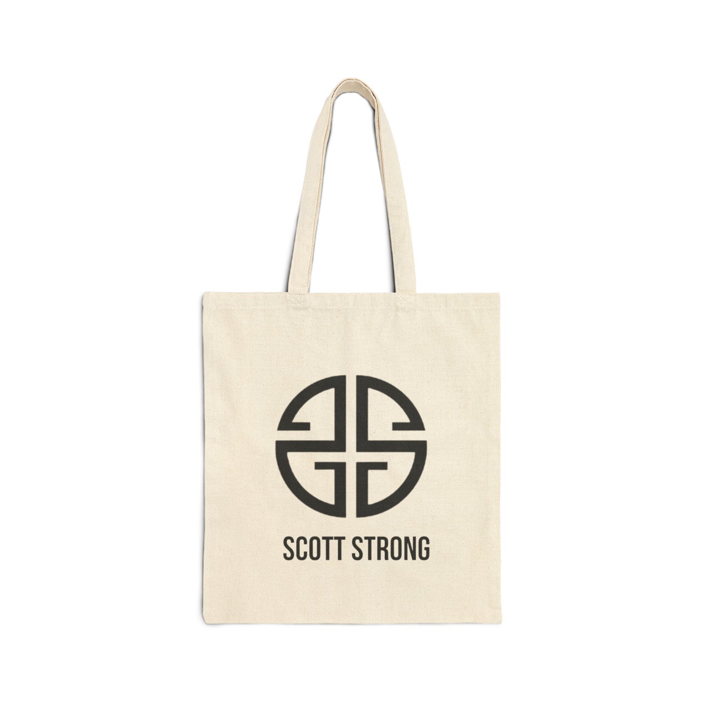 Scott Strong Cotton Canvas Tote Bag