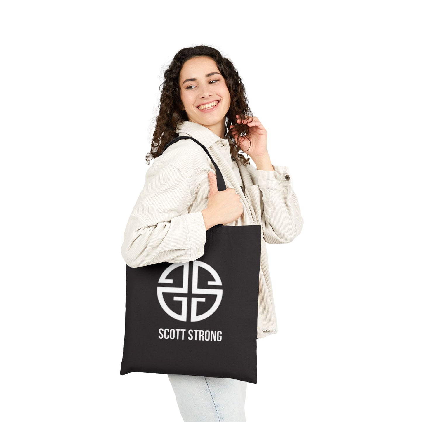 Scott Strong Cotton Canvas Tote Bag