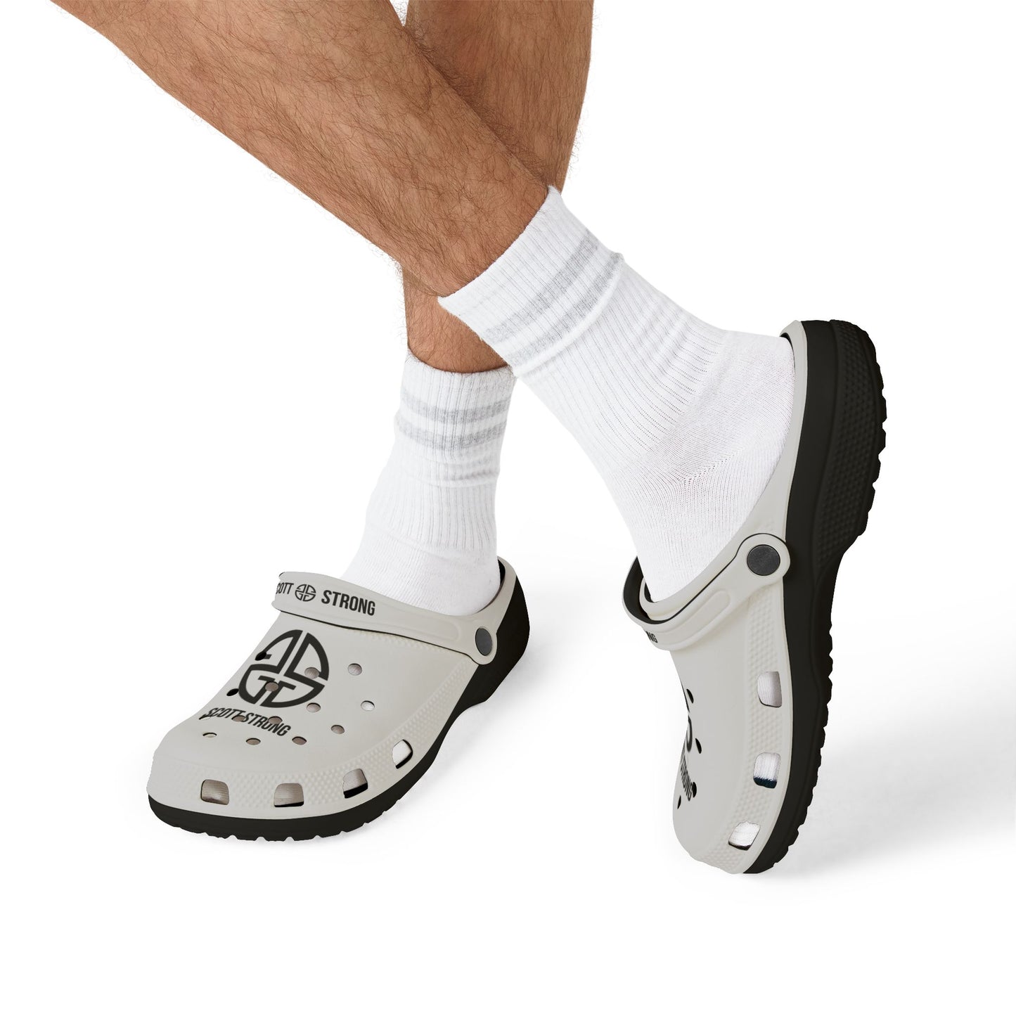 Scott Strong Crocs (White/Black)