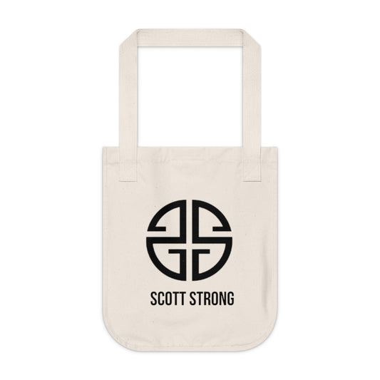 Scott Strong Organic Canvas Tote Bag