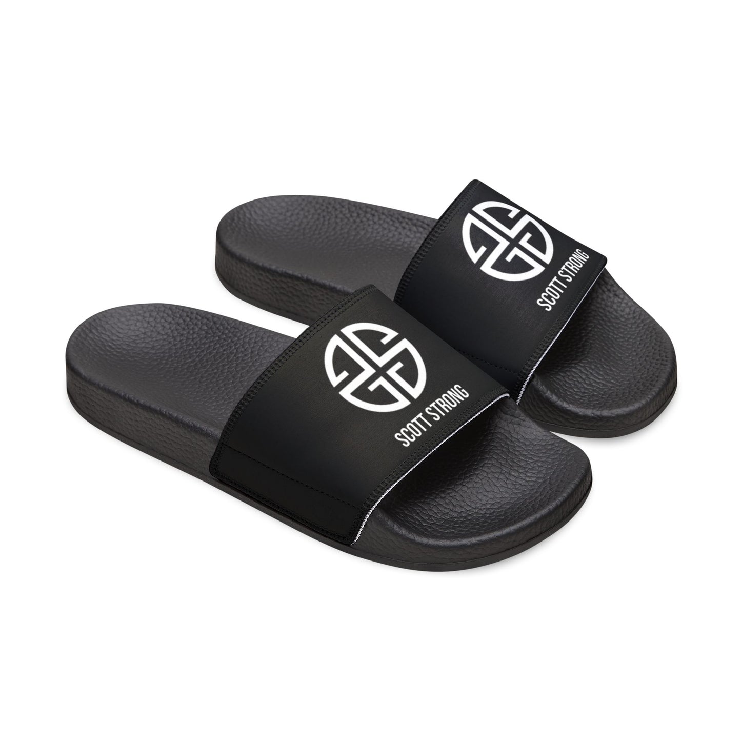 Scott Strong Women's Luxe Beach Slides (Black)