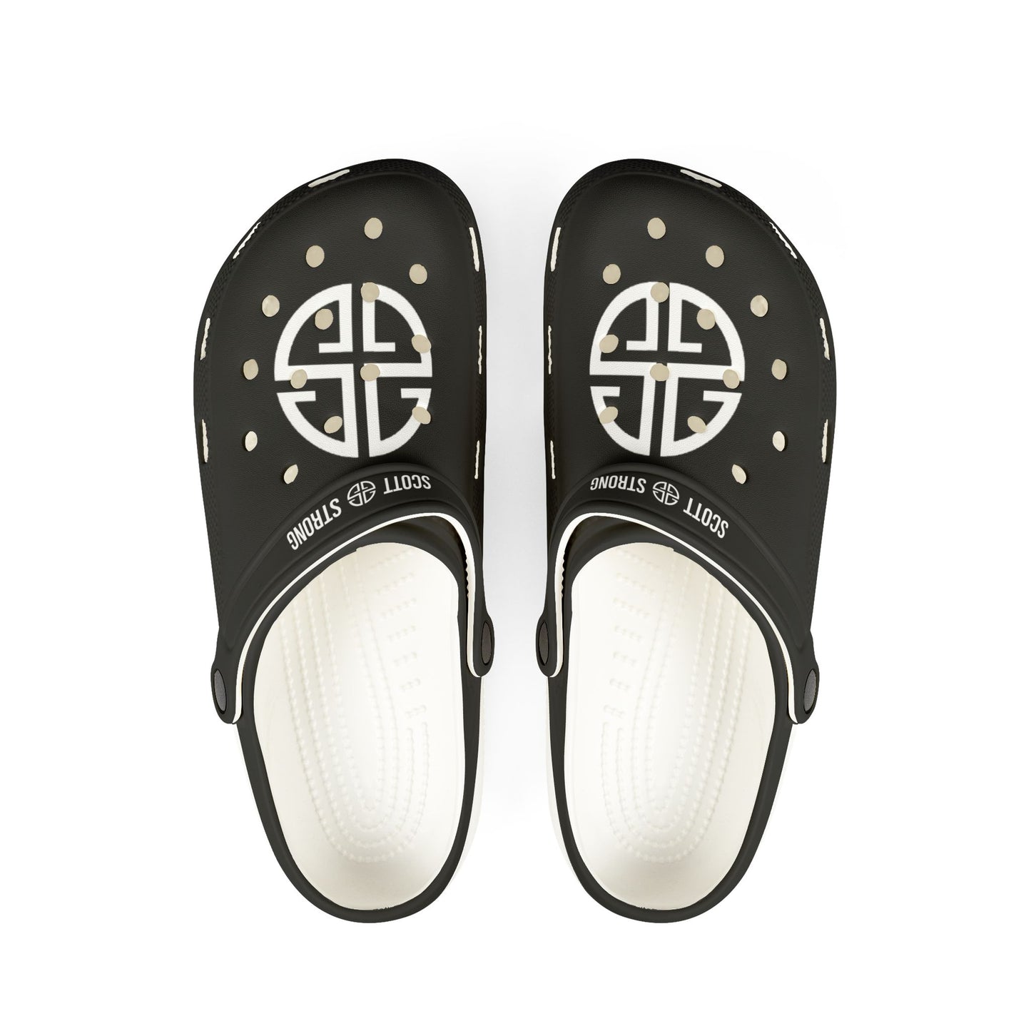 Scott Strong Crocs (Black/White)