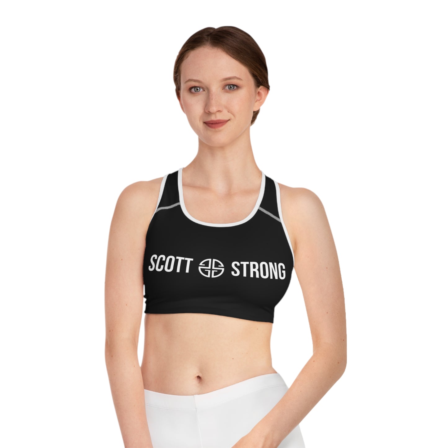 Scott Strong Signature Luxe Sports Bra (Black)