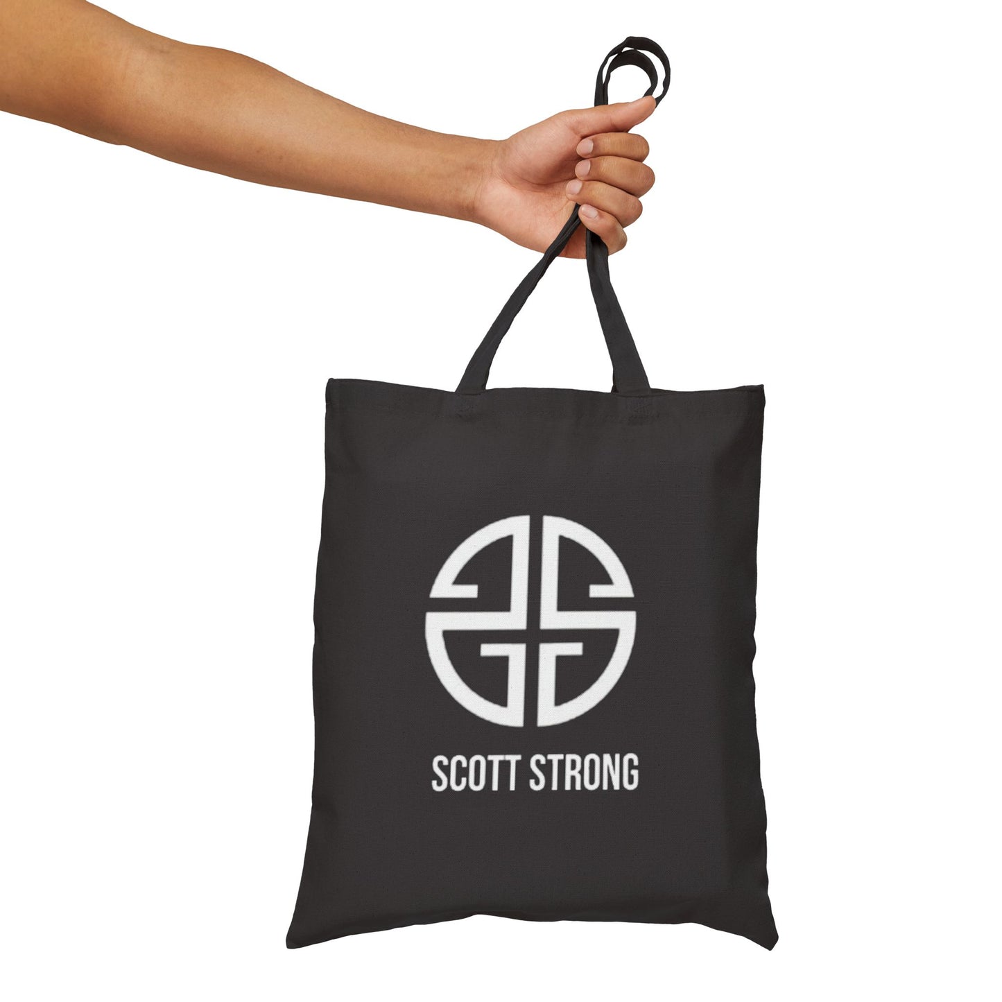 Scott Strong Cotton Canvas Tote Bag