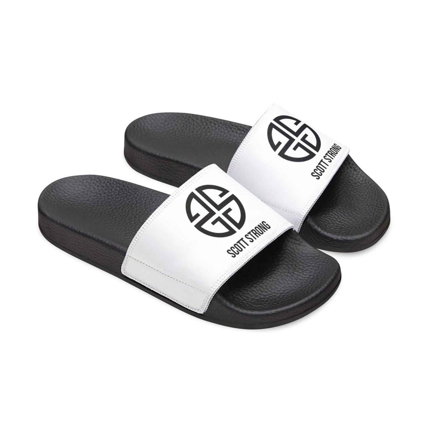 Scott Strong Women's Luxe Beach Slides (White)