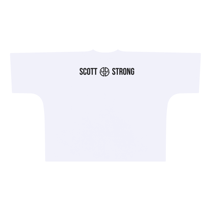 Scott Strong Oversized Unisex One-piece Pattern Cut Boxy Tee