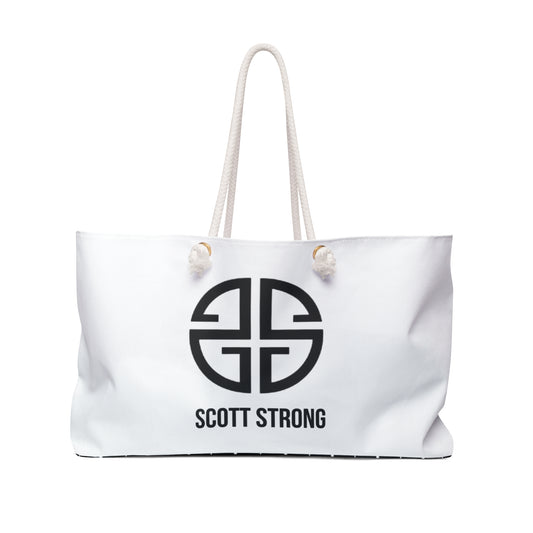 Scott Strong Escapade Tote Bag (White)