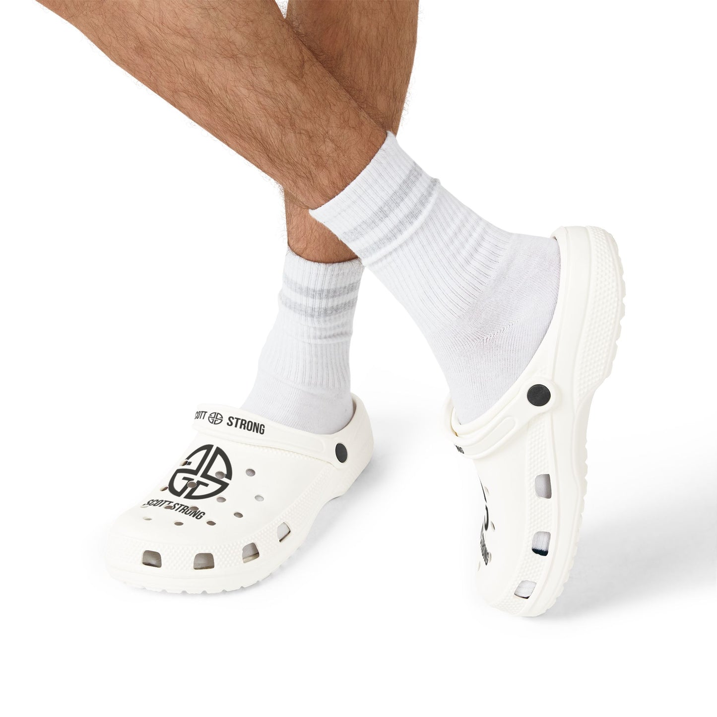 Scott Strong Crocs (White/Black)