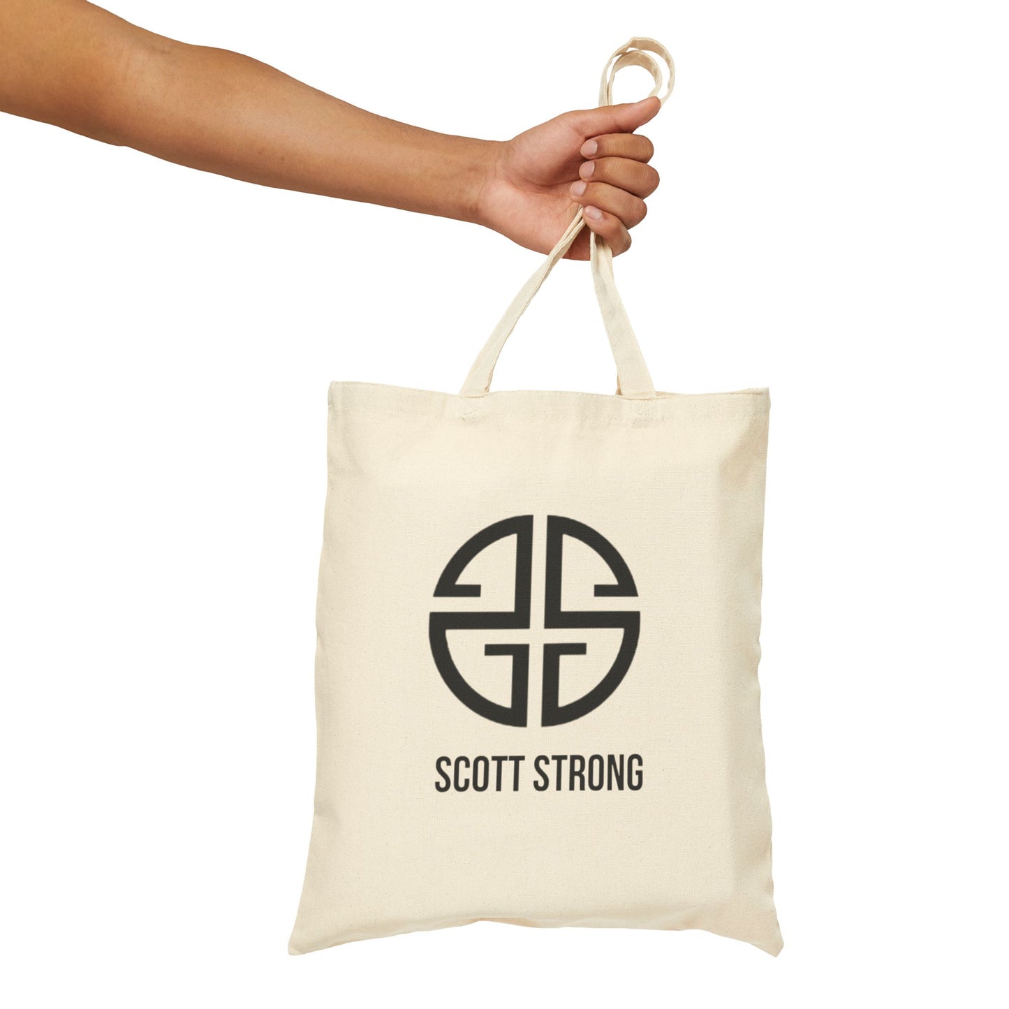 Scott Strong Cotton Canvas Tote Bag