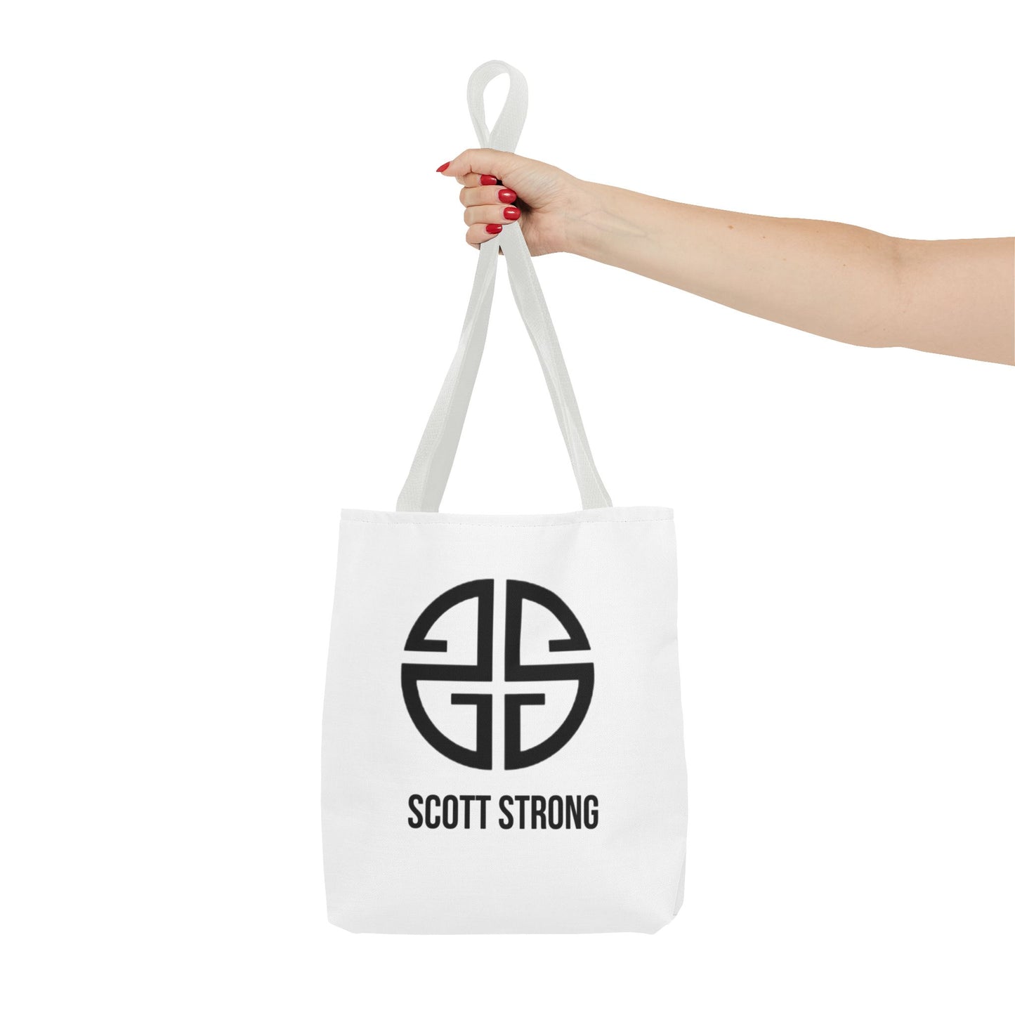 Scott Strong Verve Tote Bag (White)