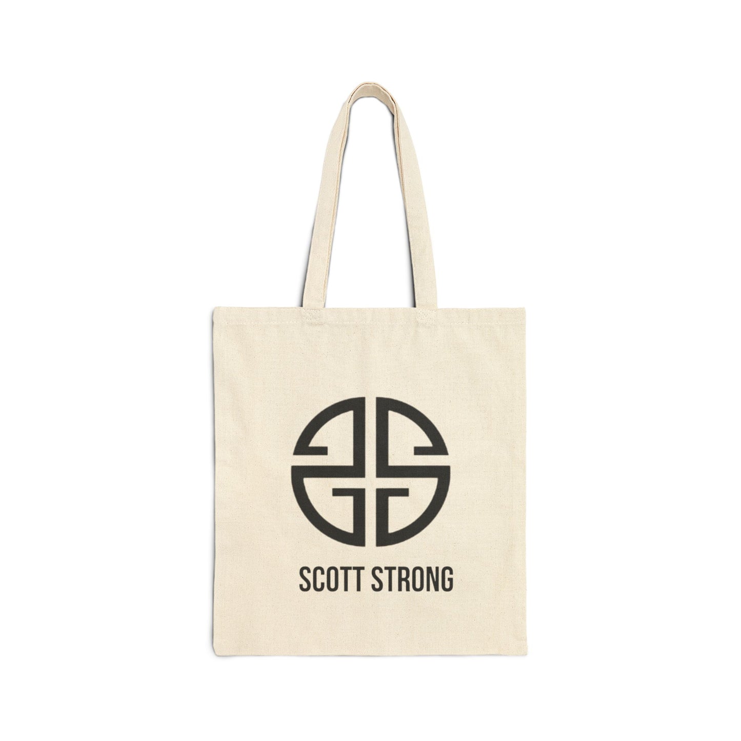 Scott Strong Cotton Canvas Tote Bag