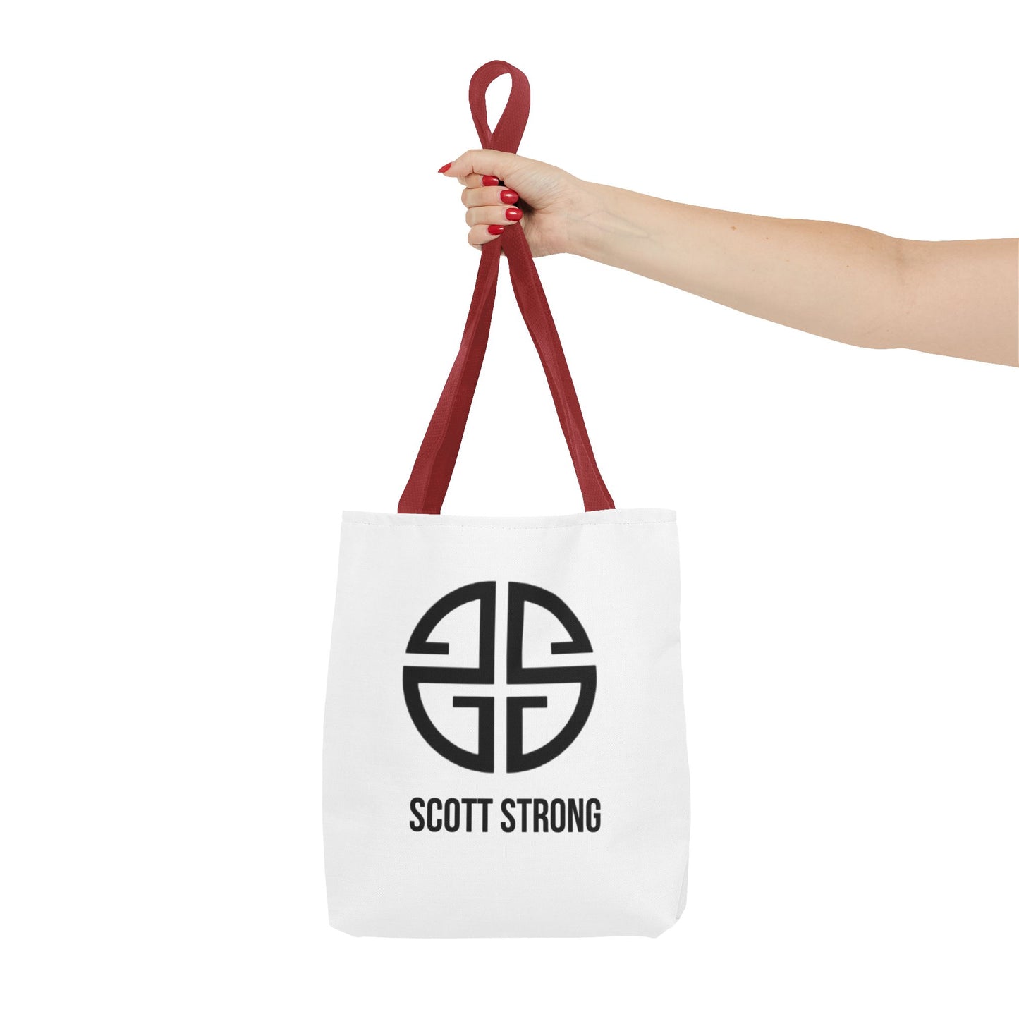 Scott Strong Verve Tote Bag (White)