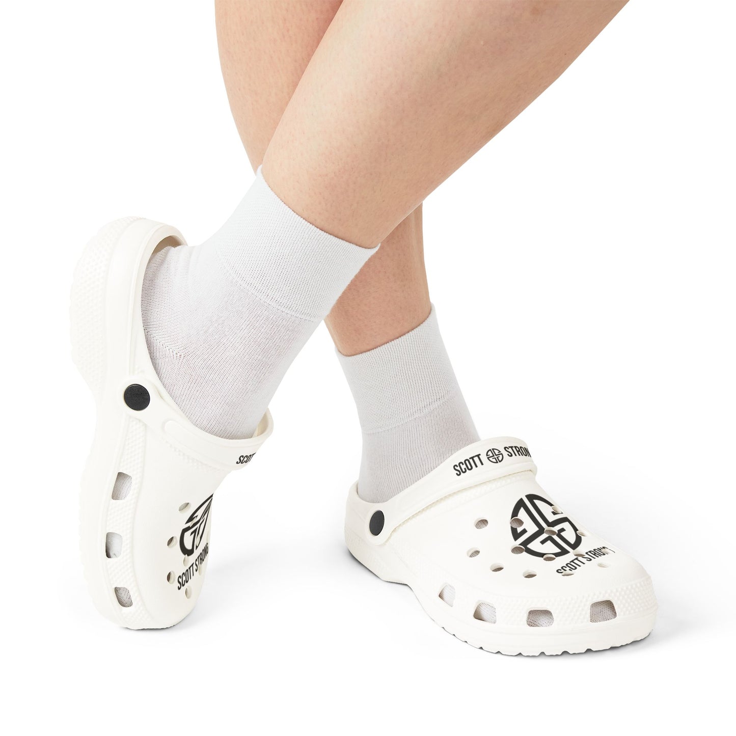 Scott Strong Crocs (White/Black)