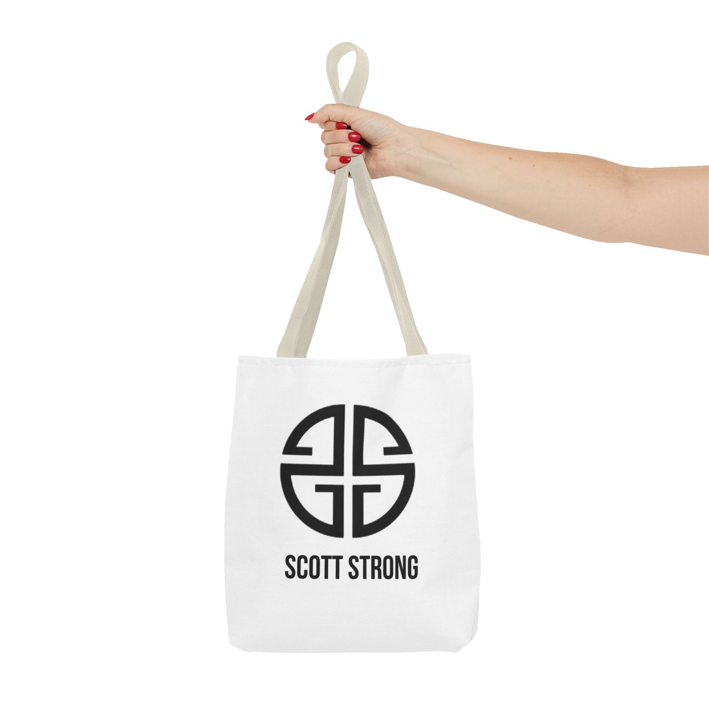 Scott Strong Verve Tote Bag (White)