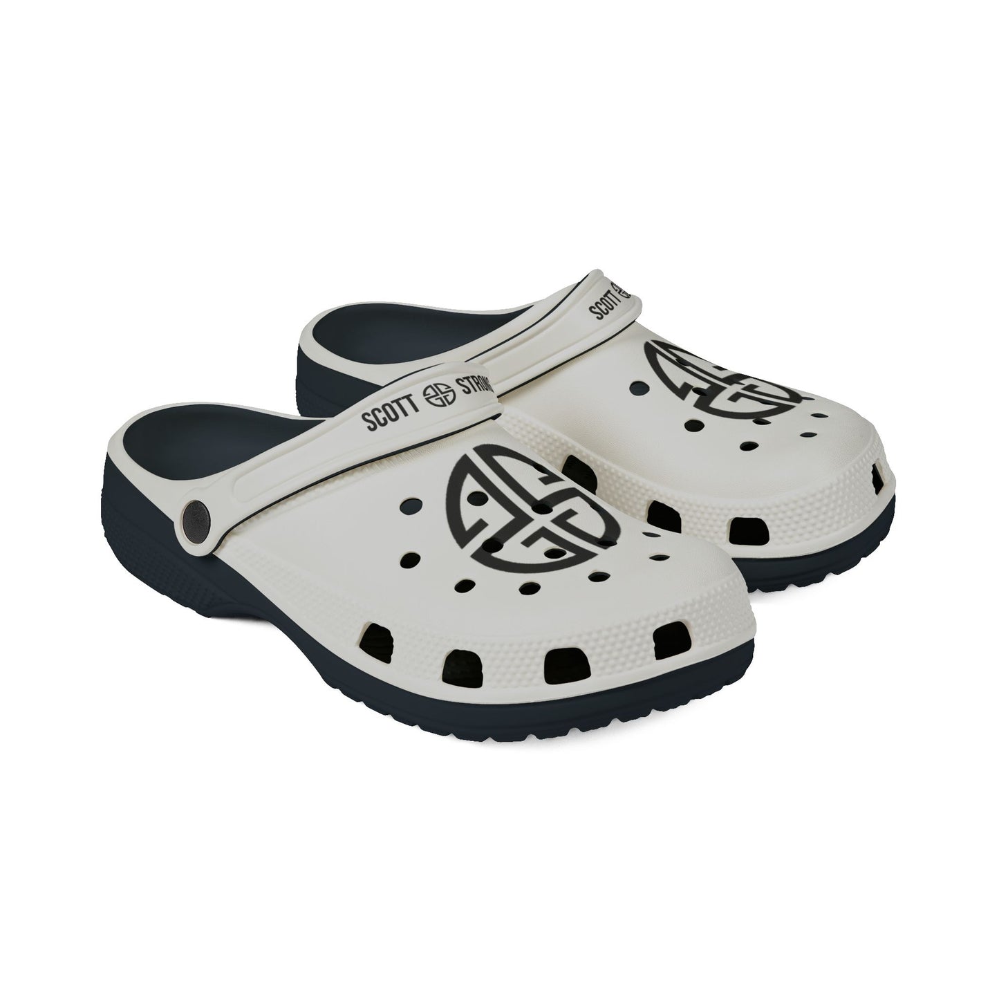 Scott Strong Crocs (White/Black)