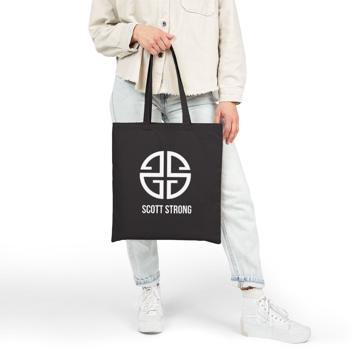 Scott Strong Cotton Canvas Tote Bag