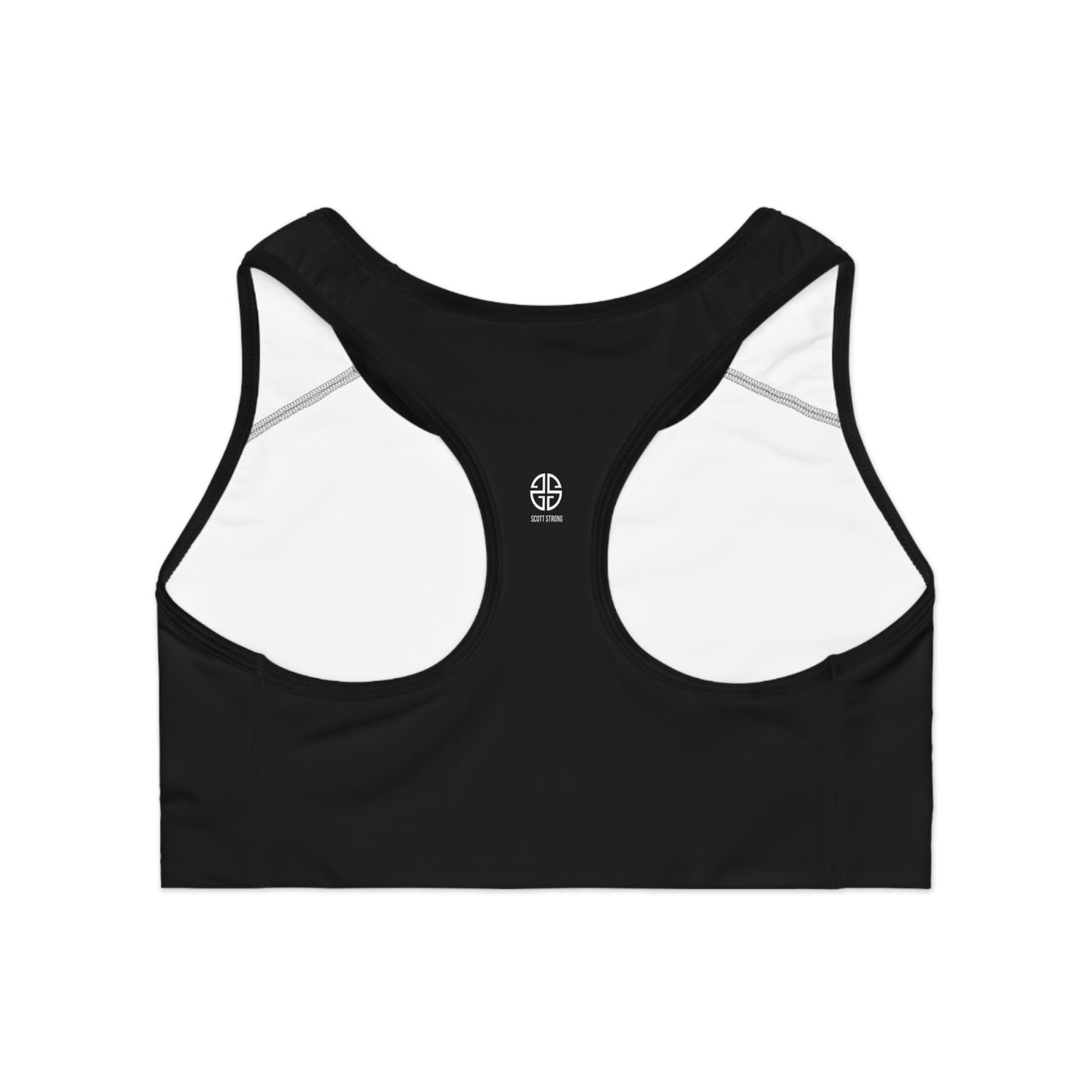 Scott Strong Signature Luxe Sports Bra (Black)