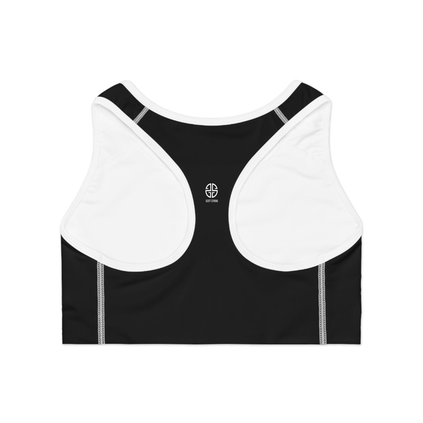 Scott Strong Signature Luxe Sports Bra (Black)