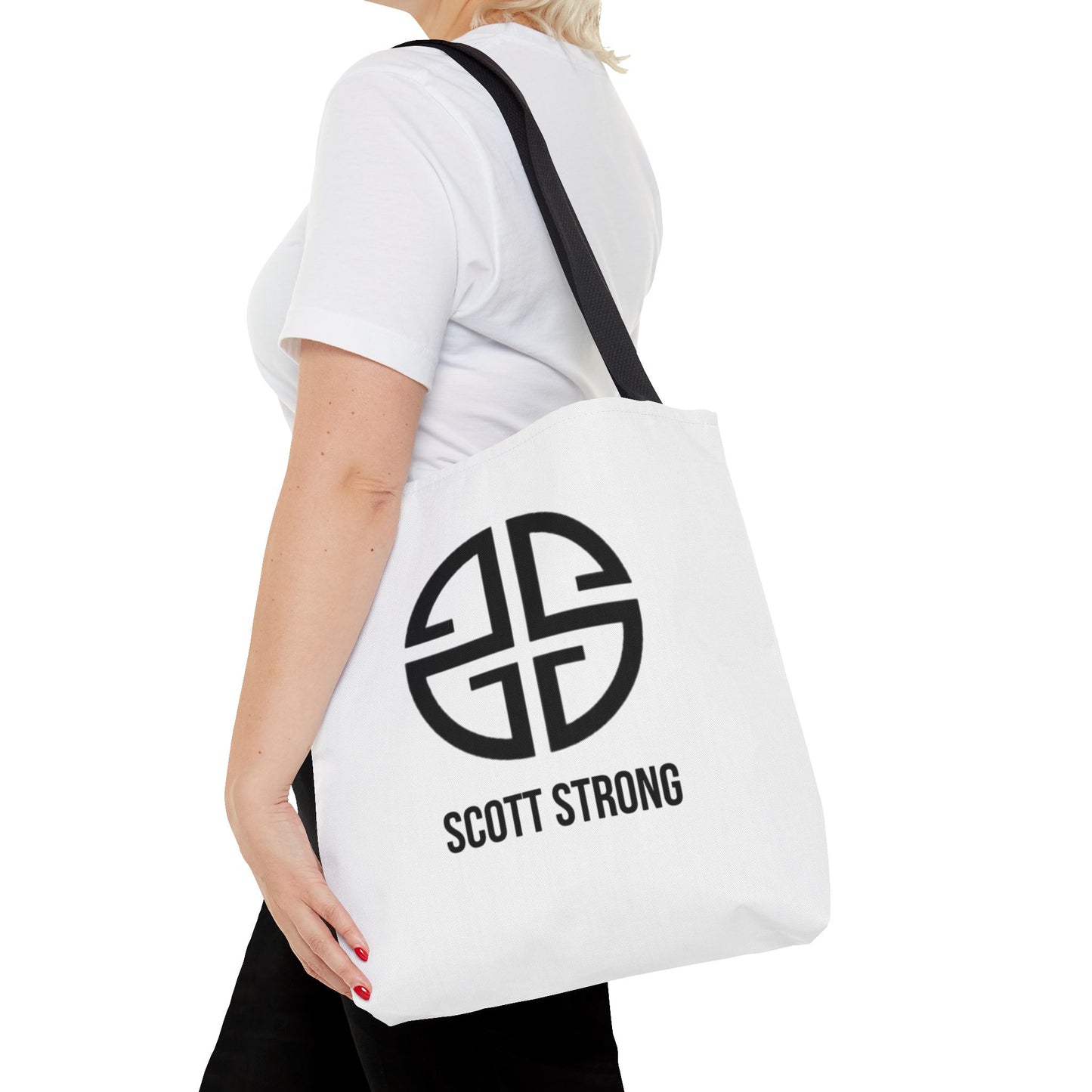 Scott Strong Verve Tote Bag (White)