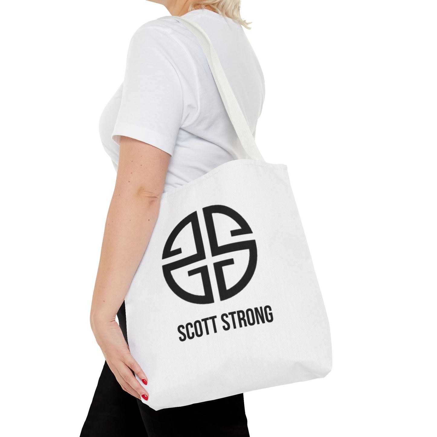 Scott Strong Verve Tote Bag (White)