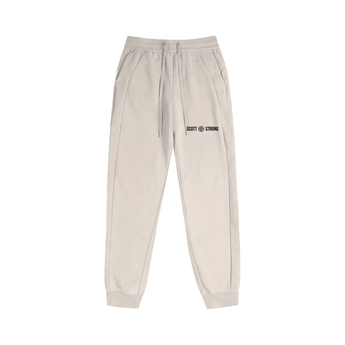 Scott Strong Unisex Jogger Pants (White)