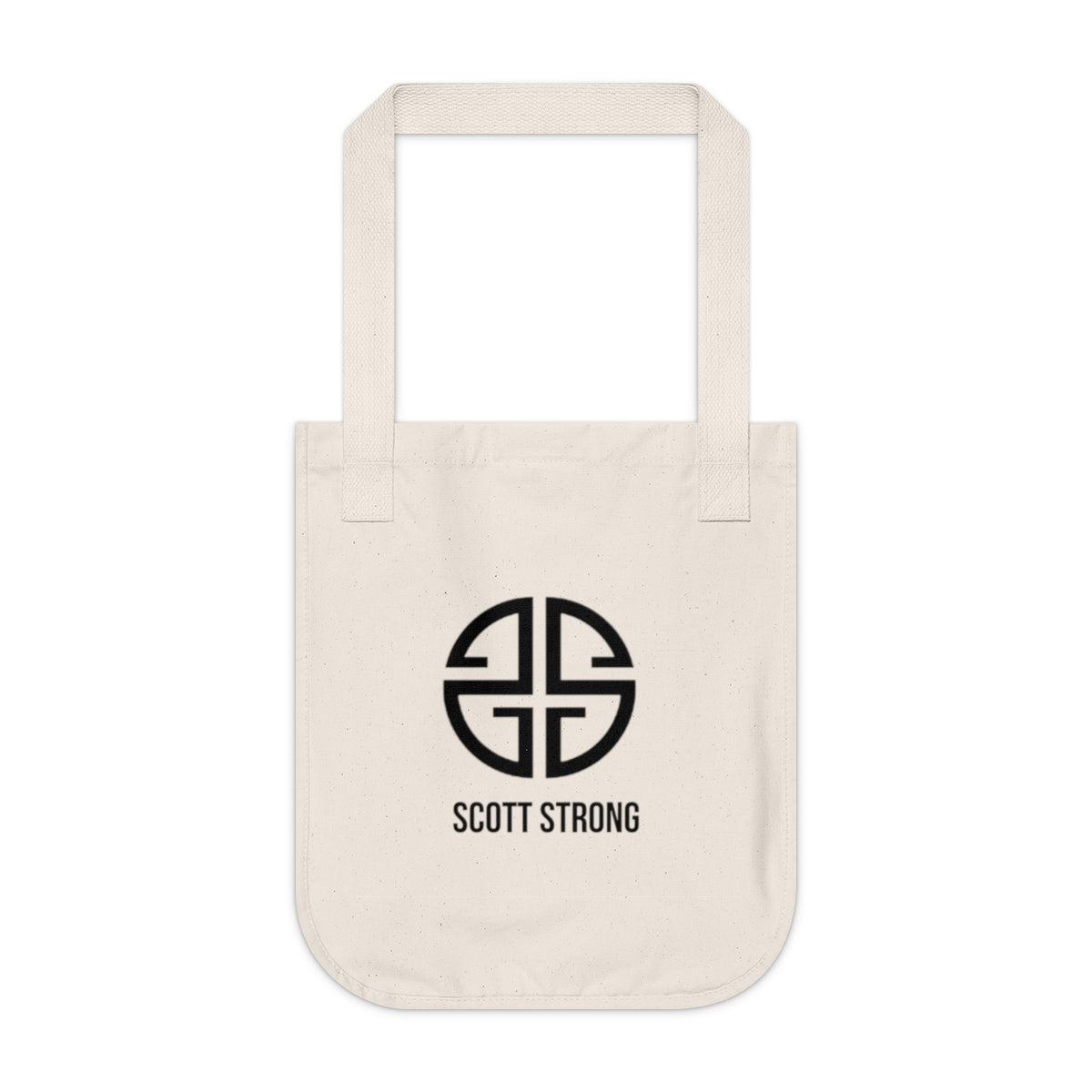Scott Strong Organic Canvas Tote Bag