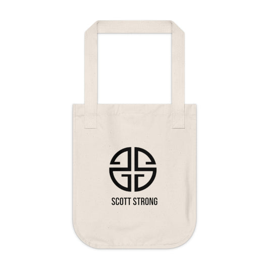 Scott Strong Organic Canvas Tote Bag