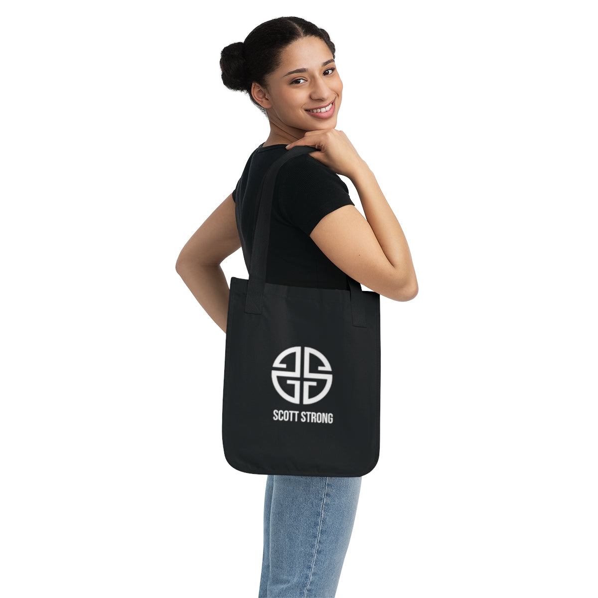 Scott Strong Organic Canvas Tote Bag