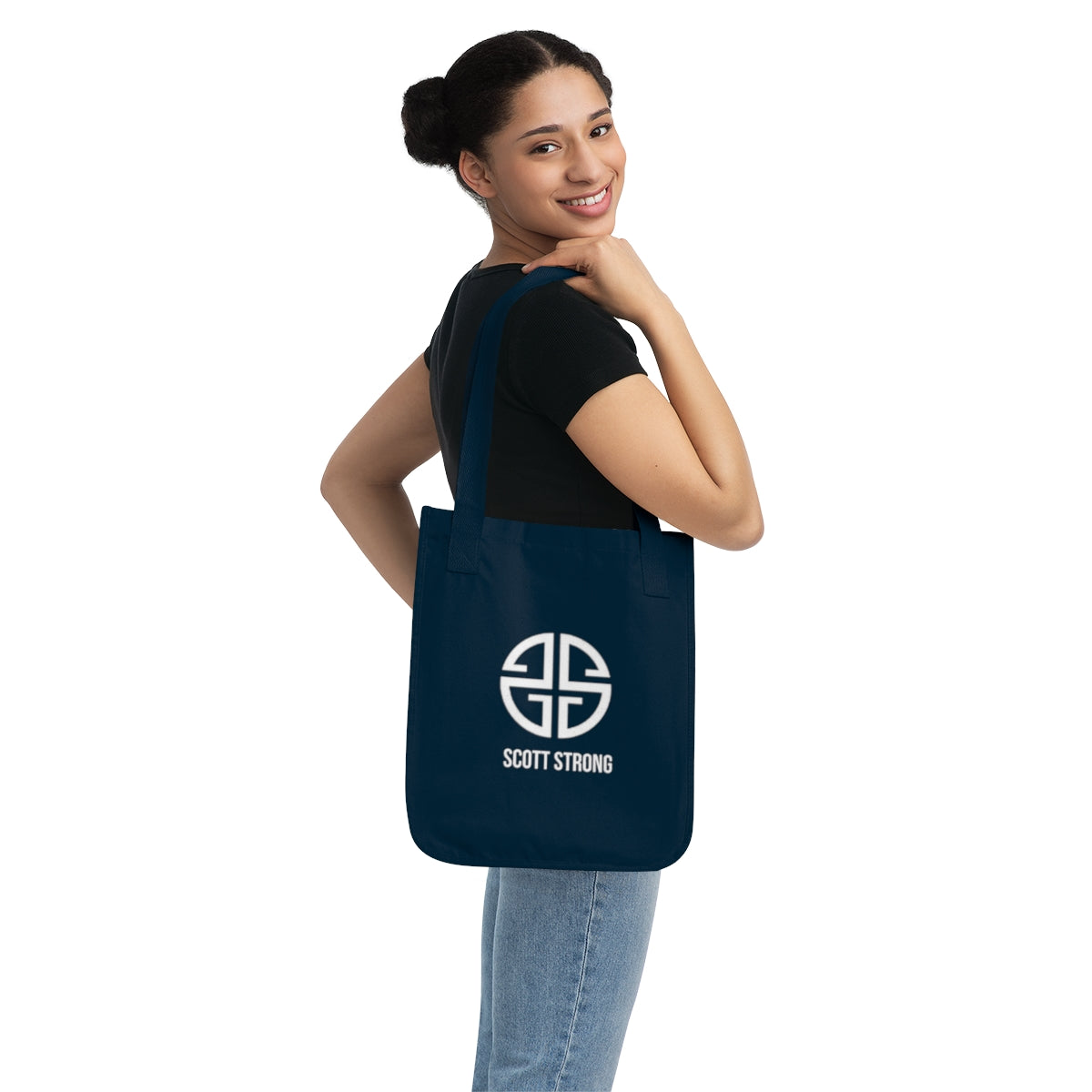Scott Strong Organic Canvas Tote Bag